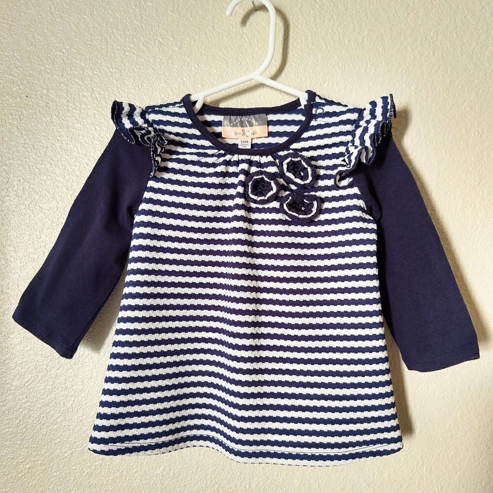 PIPPA & Julie | Striped Full Twirl Dress‎